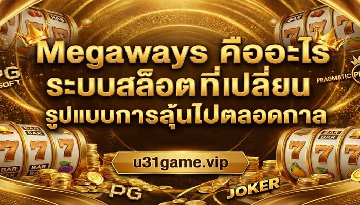 Megaways คืออะไร ระบบสล็อตที่เปลี่ยนรูปแบบการลุ้นไปตลอดกาล